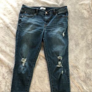 Kenzie Distressed Ankle Jean